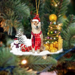 Pamaheart Shiba Inu Christmas Ornament Dog Ornament,&hellip;