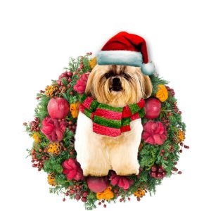 Pamaheart Shih Tzu Christmas Ornament, Happy Christmas&hellip;
