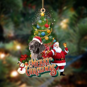 Pamaheart Weimaraner Christmas Tree Dog Hanging Ornament,&hellip;