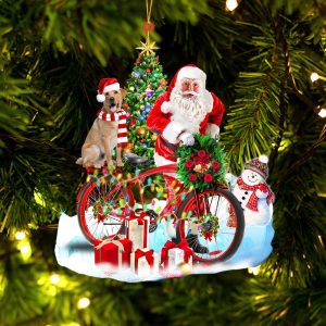 Pamaheart Yellow Labrador Retriever On Santa’s Bike&hellip;