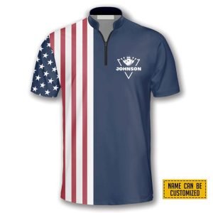 Patriotic American Flag Navy Bowling Personalized Names And Team Jersey Shirt Gift For Bowling Enthusiasts 3 wovht0.jpg