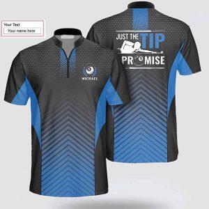 Personalized Billiard Just The Tip Promise Billiard Jerseys Shirt