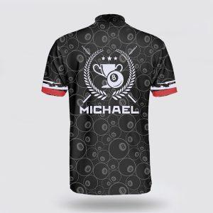 Personalized Billiard Pattern American Flag Billiard Jerseys Shirt