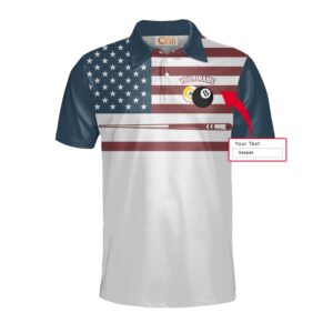 Personalized Billiard Shut Up And Shoot Polo&hellip;