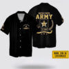 Personalized Name Rank US Army Logistics EST Army 1775 Hawaiin Shirt – Beachwear Gift For Military Personnel
