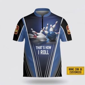 Personalized That’s How I Roll Bowling Jersey&hellip;