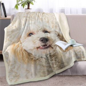 Poodle Face Fleece Throw Blanket – Pendleton&hellip;