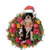 Portuguese Water Dog Inside Your Gloves Christmas Holiday-Two Sided Christmas Plastic Hanging Ornament