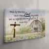 Psalm 11824 This Is The Day That The Lord Has Made Canvas Wall Art – Hummingbird Sunflower Christian Canvas – Christian Wall Art Canvas