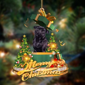 Pug Bla-Christmas Gifts&Dogs Hanging Christmas Plastic Hanging&hellip;
