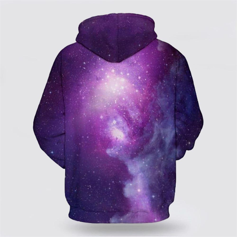 Purple Drank Jesus All Over Print 3D Hoodie – Gifts For Christians