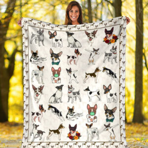 Rat Terrier Fleece Throw Blanket – Pendleton&hellip;