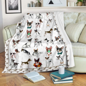 Rat Terrier Fleece Throw Blanket – Pendleton&hellip;