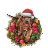 Rhodesian Ridgeback Lovely Tree Gift For Rhodesian Ridgeback Lover Gift For Dog Mom Christmas Plastic Hanging Ornament