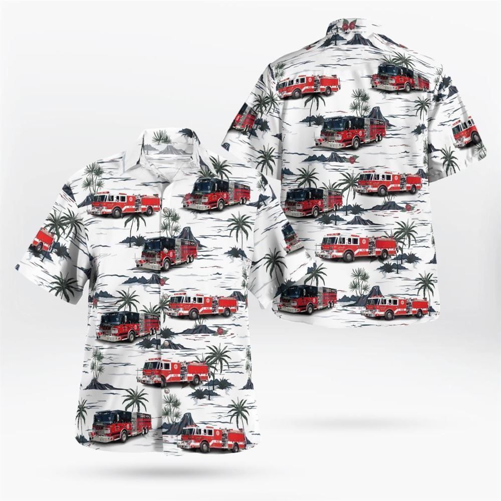 Ringwood Borough Volunteer Fire Company #1 Hawaiian Shirt, Ringwood, New Jersey Hawaiian Shirt – Gifts For Firefighters In Ringwood, NJ