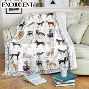 Saluki Fleece Throw Blanket – Pendleton Sherpa&hellip;