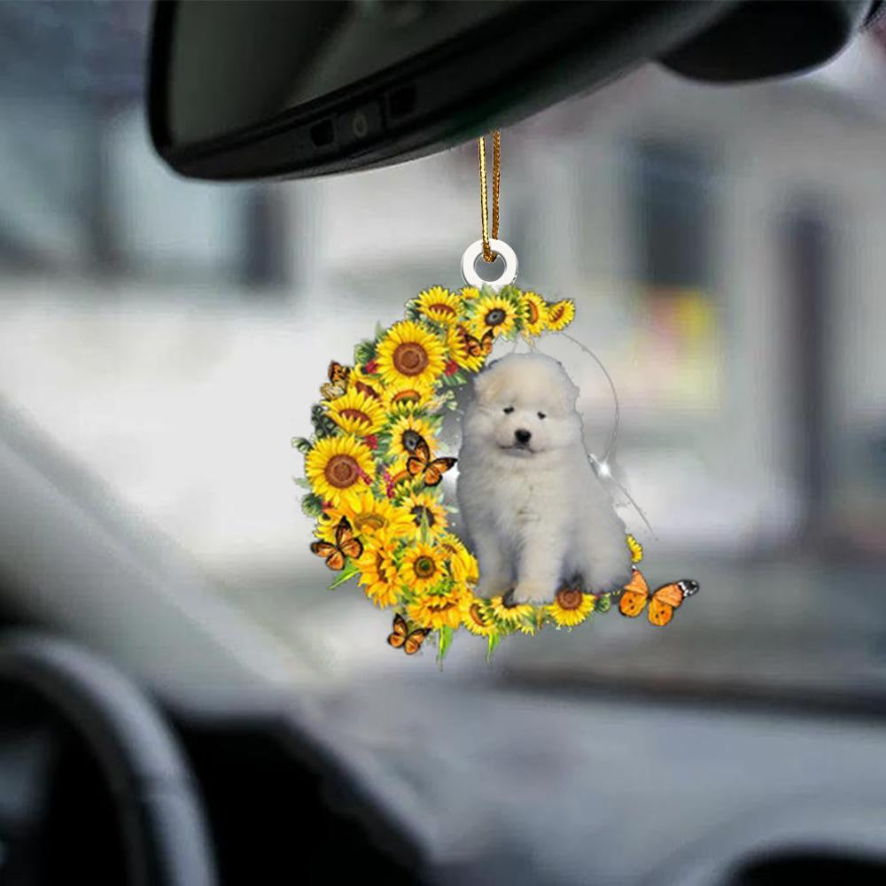 Samoyed-Be Kind-Two Sided Christmas Plastic Hanging Ornament – Holiday Ornaments