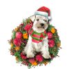 Schnauzer Christmas Tree&Dog Hanging Christmas Plastic Hanging Ornament – 2022 Christmas Ornament