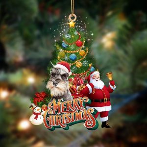 Schnauzer Christmas Tree&Dog Hanging Christmas Plastic Hanging&hellip;