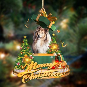 Shetland Sheepdog-Christmas Gifts&Dogs Hanging Christmas Plastic Hanging&hellip;