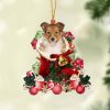 Shetland Sheepdog Better Christmas Hanging Christmas Plastic Hanging Ornament Xmas Decoration