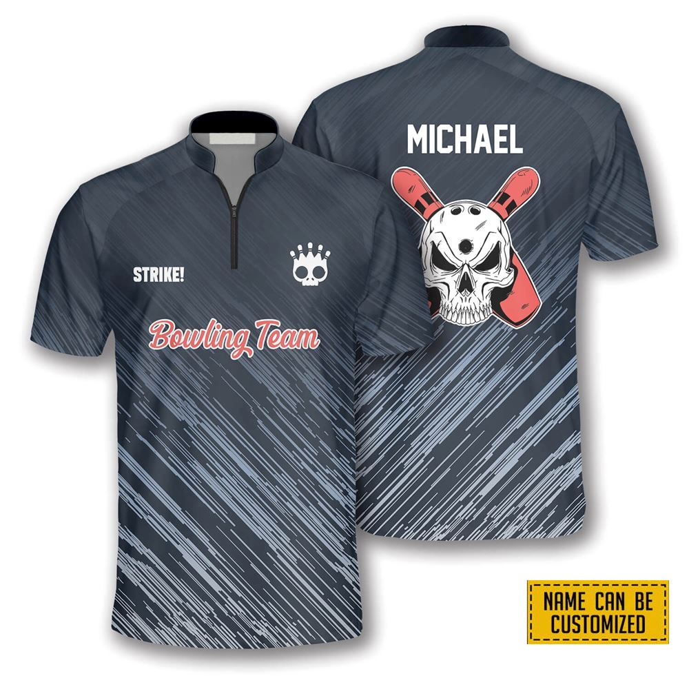 Shooting Star Bowling Personalized Names And Team Jersey Shirt – Gift For Bowling Enthusiasts