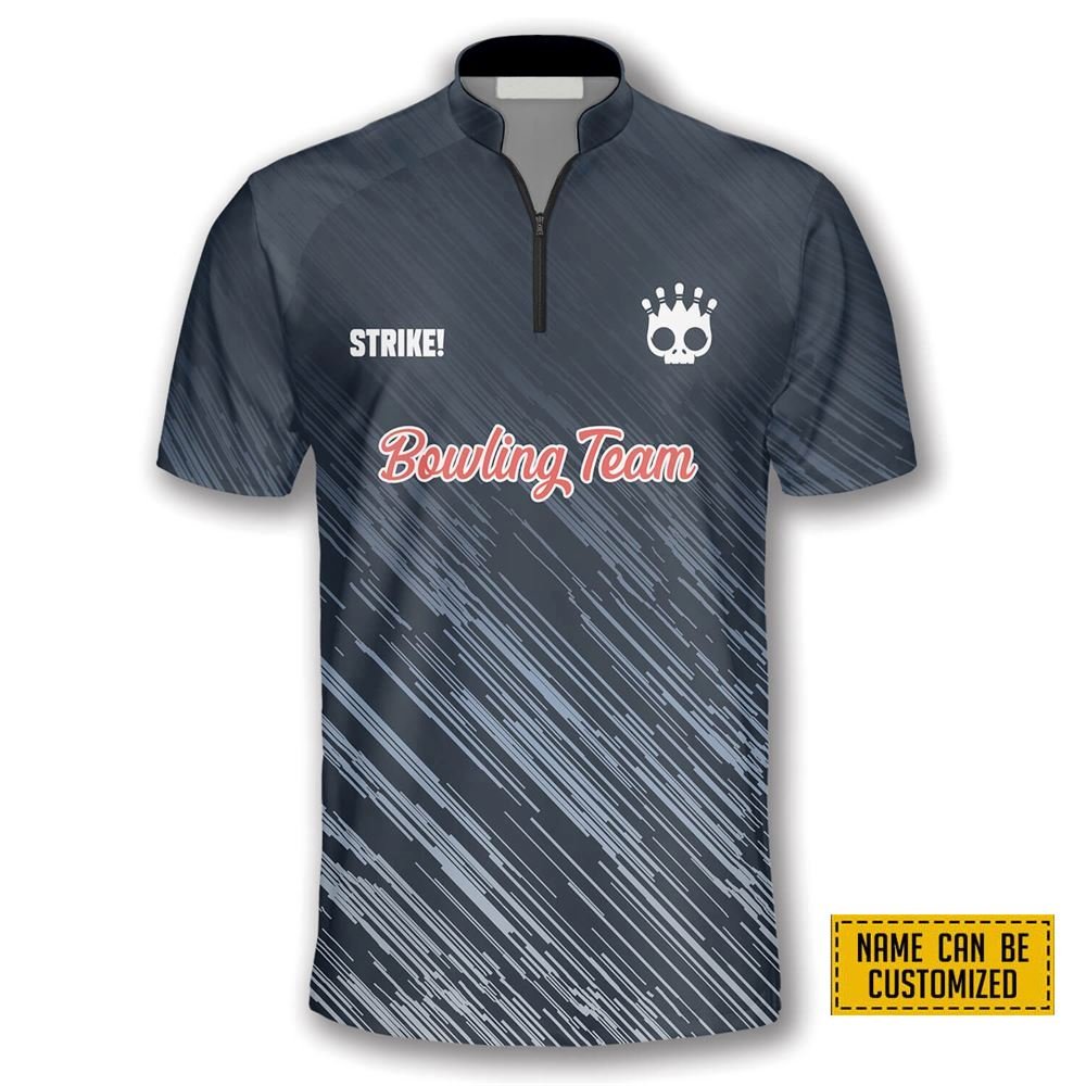 Shooting Star Bowling Personalized Names And Team Jersey Shirt – Gift For Bowling Enthusiasts