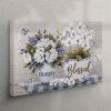 Simply Blessed Canvas Wall Art – Christian Wall Art – Christian Wall Art Canvas