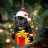 Staffordshire Bull Terrier And Christmas Gift For Her Gift For Him Gift For Staffordshire Bull Terrier Lover Christmas Plastic Hanging Ornament