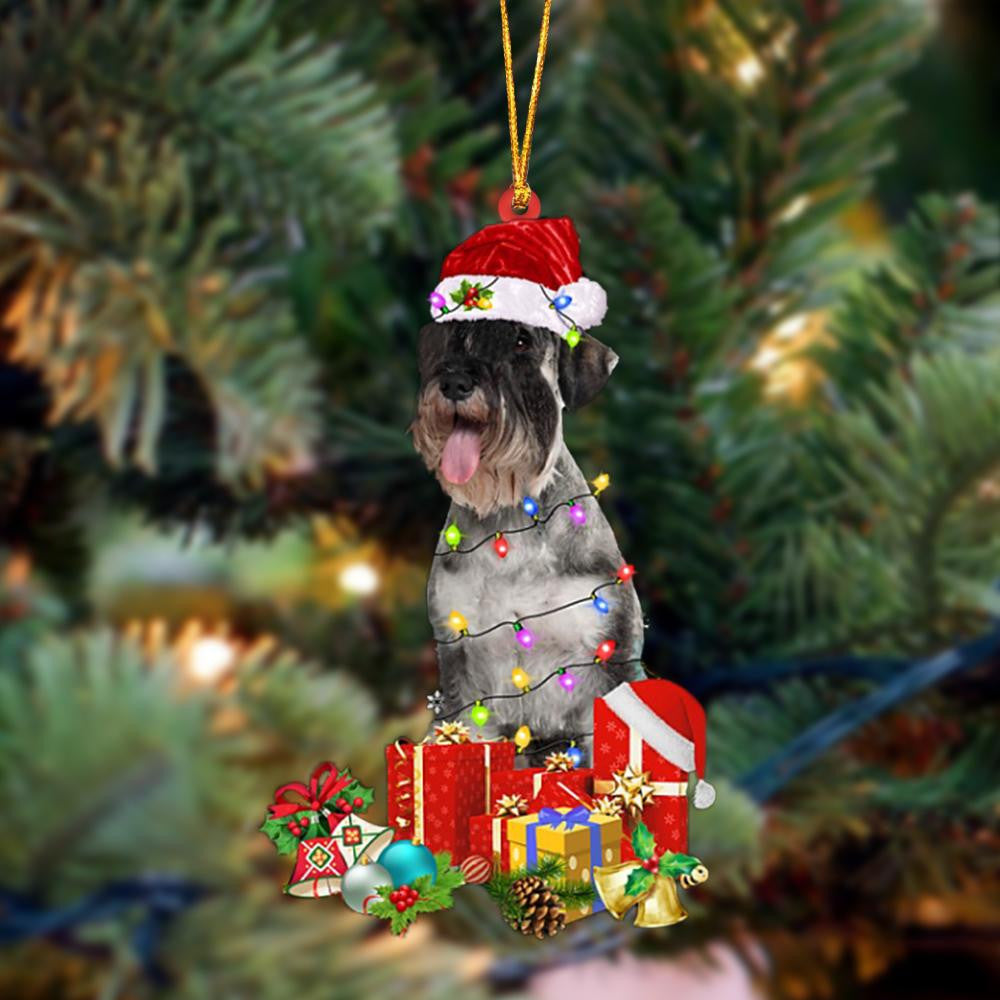 Standard Schnauzer-Dog Be Christmas Tree Hanging Christmas Plastic Hanging Ornament – Funny Ornament