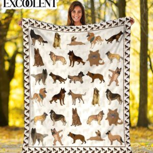 Tervuren Fleece Throw Blanket – Pendleton Sherpa&hellip;