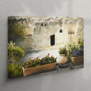 The Garden Tomb Canvas Art Christian Wall Art Decor Easter Wall Art il7s6k.jpg