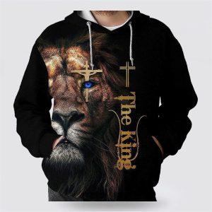 The King Lion Cross All Over Print 3D Hoodie Gifts For Christians 2 qe3p3w.jpg