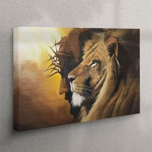 The Lion Of Judah Jesus Christ Canvas&hellip;