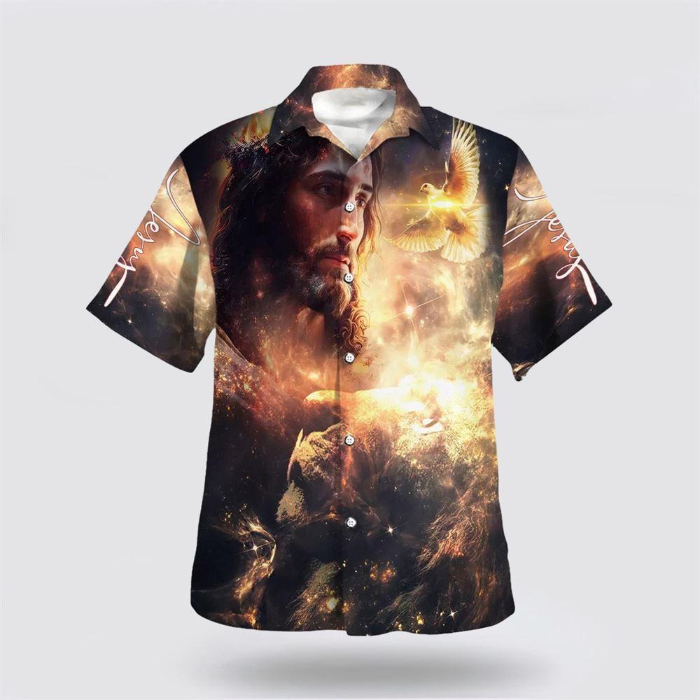 The Lion Of Judah Jesus Christ Hawaiian Shirts – Gifts For Christian Families