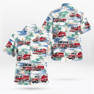Thornwood, NY, Thornwood Fire Department Hawaiian Shirt&hellip;