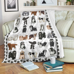 Tibetan Terrier Fleece Throw Blanket – Pendleton&hellip;