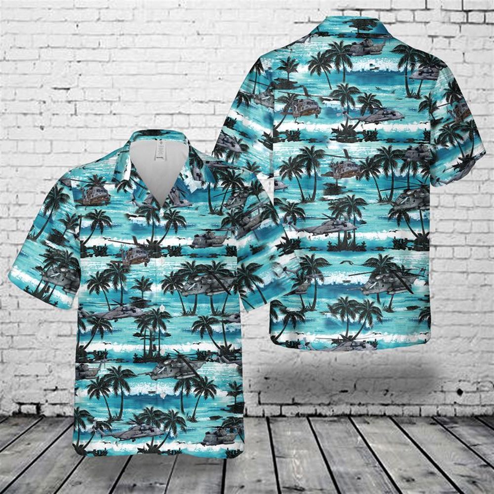 U.S. Air Force Sikorsky Mh-53 Pave Low Hawaiian Shirt – Mens Hawaiian Shirt – US Air Force Gifts