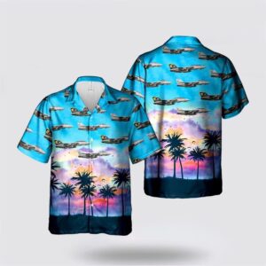 US Navy Grumman F-14D Tomcat Hawaiian Shirt&hellip;