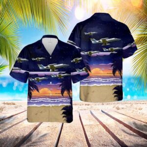 US Air Force C-21A Learjets Hawaiian Shirt&hellip;