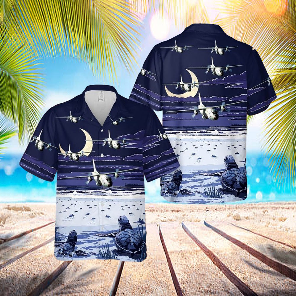 US Air Force C-27A Spartan (Aeritalia G.222) Hawaiian Shirt – Mens Hawaiian Shirt – US Air Force Gifts