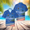 US Air Force Douglas A-26 Invader In WWII Hawaiian Shirt – Mens Hawaiian Shirt – US Air Force Gifts