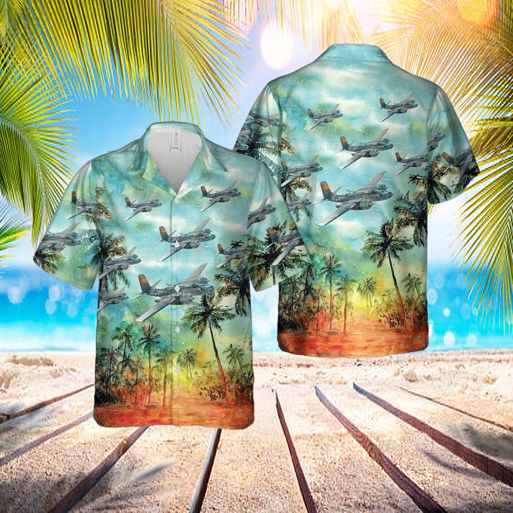 US Air Force Douglas A-26С-15 Invader In WWII Hawaiian Shirt – Mens Hawaiian Shirt – US Air Force Gifts US Air Force Douglas A-26С-15 Invader In WWII Hawaiian Shirt – Mens Hawaiian Shirt – US Air Force Gifts