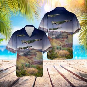 US Air Force QF-4E Phantom Hawaiian Shirt&hellip;