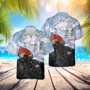 US Air Force Thunderbirds Hawaiian Shirt –&hellip;