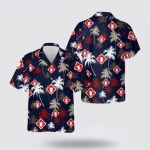 US Army 20th Engineer Brigade Hawaiian Shirt&hellip;