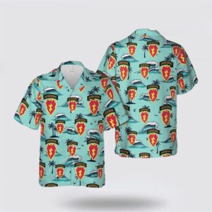 US Army 24th Infantry Division Hawaiian Shirt&hellip;