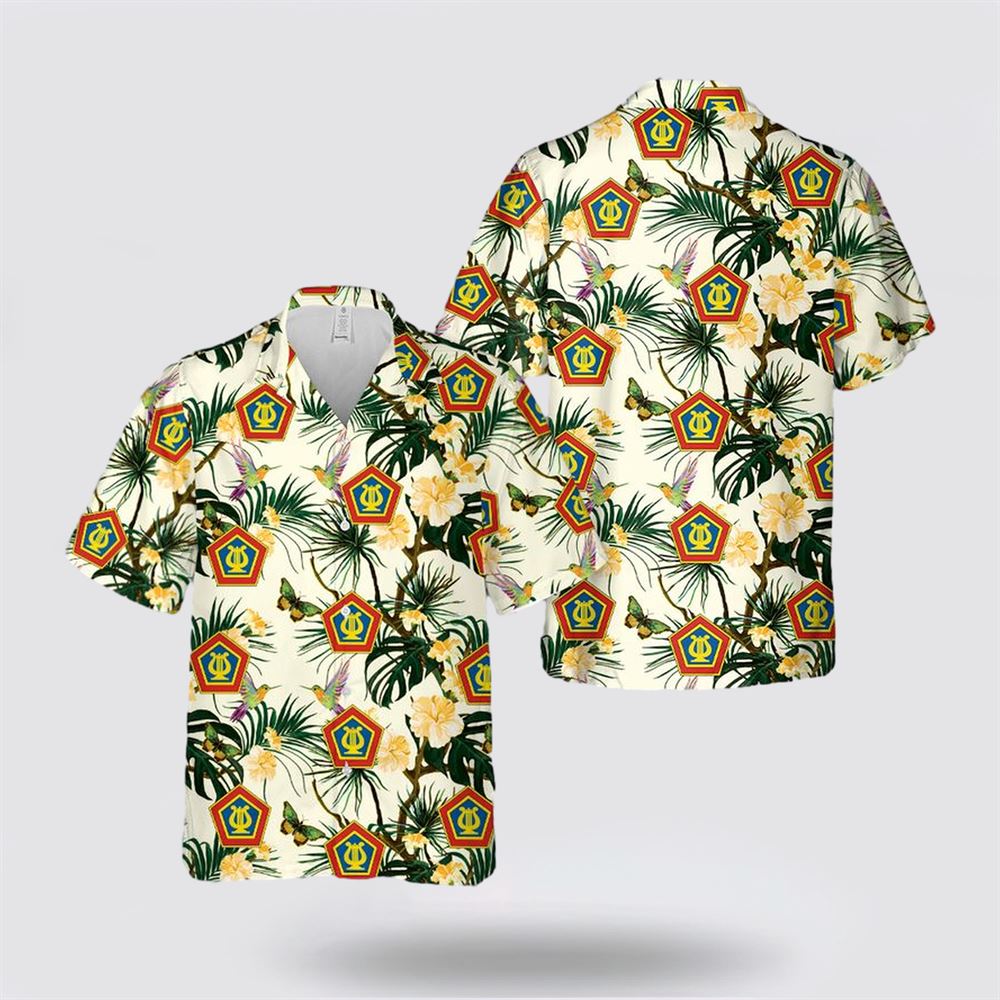 US Army Field Band Hawaiian Shirt – Gift For Military Personnel US Army Field Band Hawaiian Shirt – Gift For Military Personnel