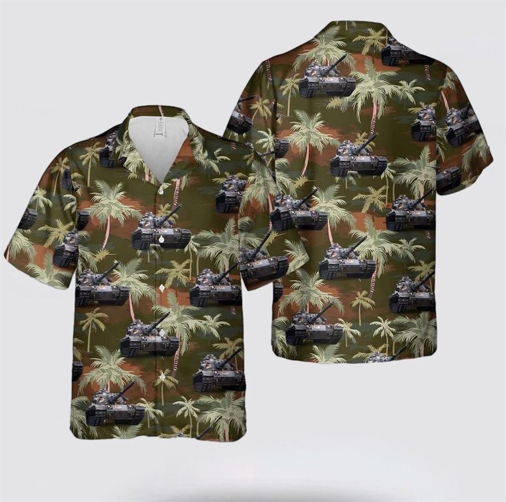 US Army M60A3 of 3rd Battalion 32nd Armor Hawaiian Shirt – Gift For Military Personnel