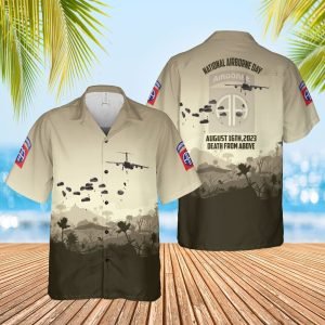 US Army National Airborne Day Hawaiian Shirt&hellip;